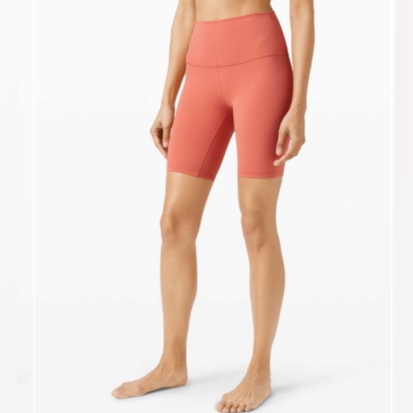 LULULEMON ATHLETICA NWOT 8" Align Short in Rustic Coral - Picture 3 of 9